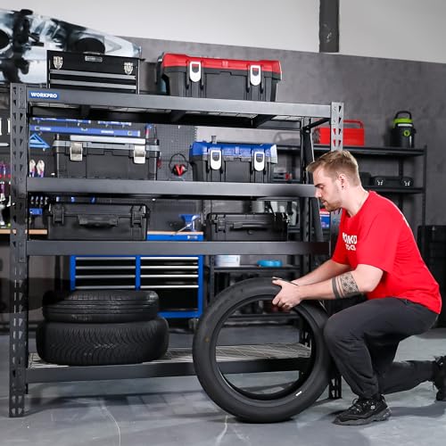Heavy Duty Metal Garage Shelving