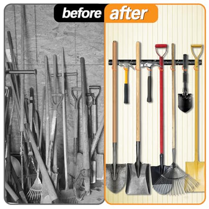 24×16" All Metal Garden Tool Organizer (24 Count)