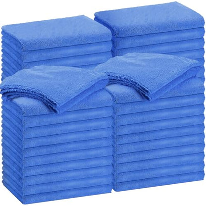30 Pcs 16 x 24 Inch Edgeless Microfiber Plush Towels for Cars Detailing Drying Wash Polishing Absorbent Cleaning Cloths (30 Count)