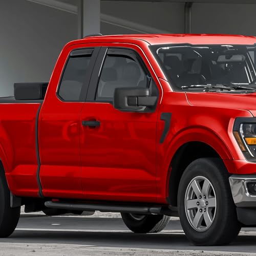 in Channel Extra Durable Rain Guards for Ford F150 2021 (4 Count)