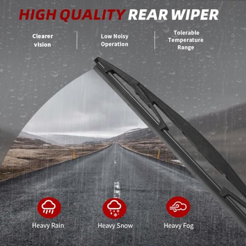 Windshield Wiper Blade Replacement for Jeep Wrangler JL 2018