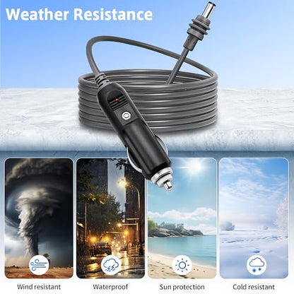 Starlink Mini Cable 12V 24V Car Adapter 10FT