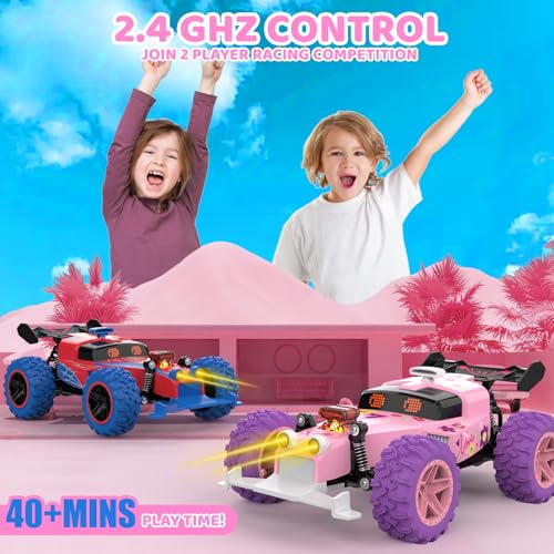 Pink Remote Control Car for Girls