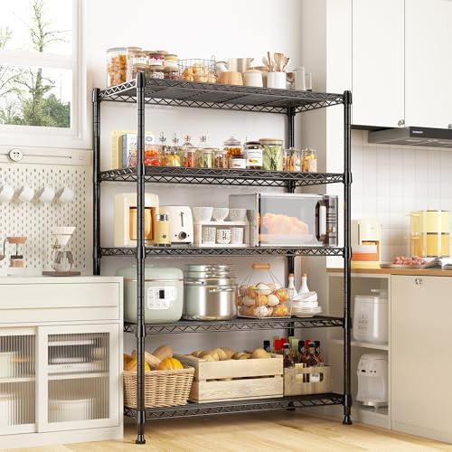 63" H 5 Tier Heavy Duty Storage Shelves