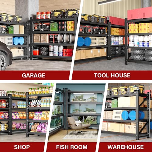 71.3" Wide Heavy Duty Garage Shelving Units