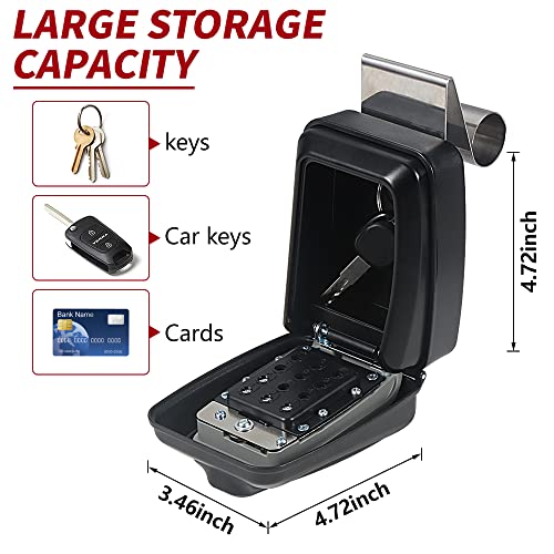 Car Window Punch Button Lock Box