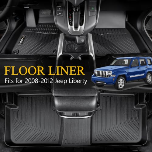 Floor Mats Custom for Jeep Liberty & Cherokee Sport KK 2008