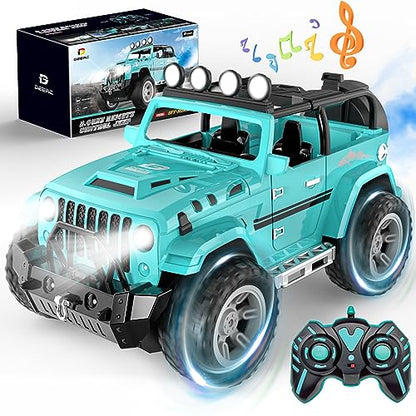 Remote Control Car with Fog Mist & Music