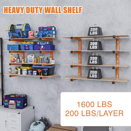 4 Pack Lumber Storage Rack (4 Count)