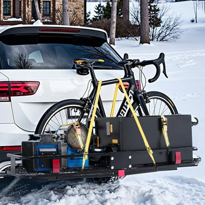 60"x20"x6" Hitch Cargo Carrier
