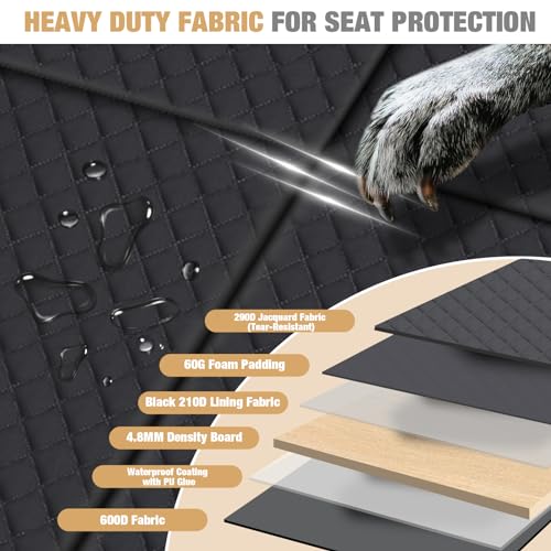 Dog Car Seat Cover for Back Seat