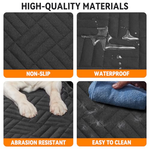 Hard Bottom Dog Car Seat Cover for Full