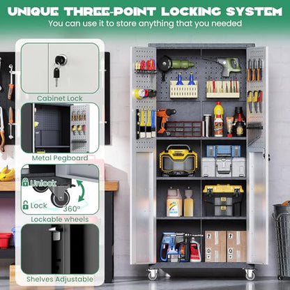 Garage Metal Storage Cabinet