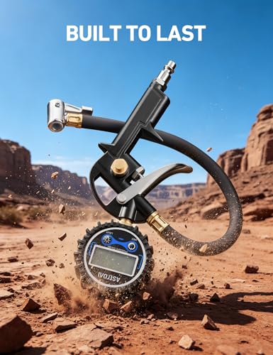 Digital Tire Pressure Gauge with Inflator 3