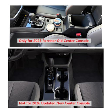 for 2025 Forester Armrest Cover for Forester 2025 Accessories [Not for 2026 Forester Updated Center Console] 2025 Forester Center Console Cover 2025 Forester Middle Console Cover