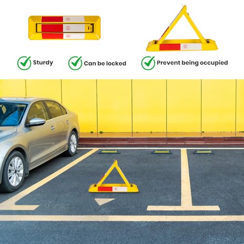 Foldable Parking Barrier