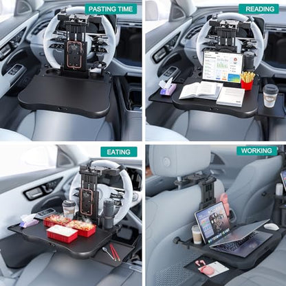 Car Steering Wheel Tray Back Seat Tray