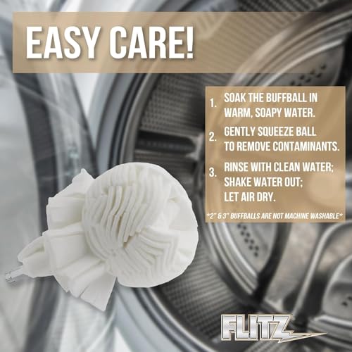 Buff Ball w 1.76oz Metal Polish Paste