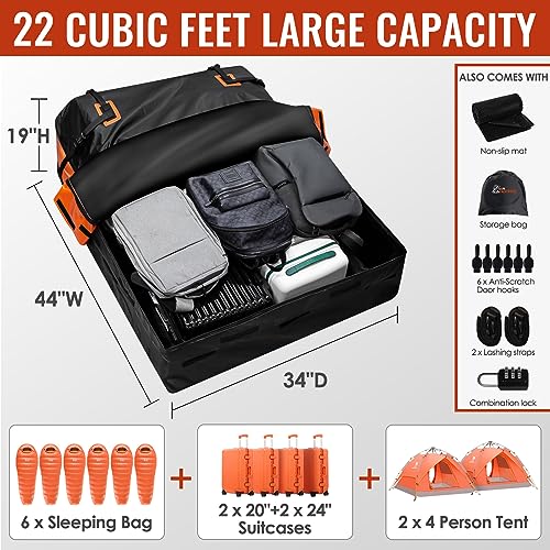 Car Rooftop Cargo Carrier Bag