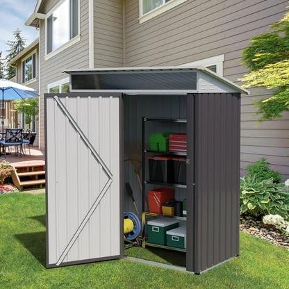 5 x 3 x 6 FT Outdoor Storage Shed Clearance
