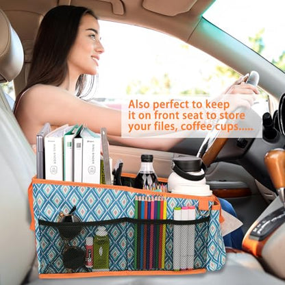 Backseat Car Organizer Car Caddy Passenger Seat Organizer for Kids