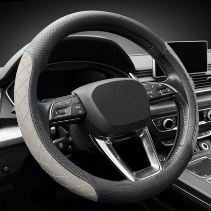Nappa Leather Steering Wheel Cover