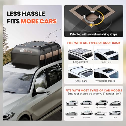 Car Rooftop Cargo Carrier Bag