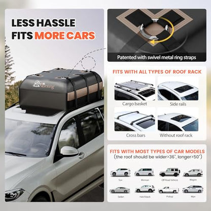 Car Rooftop Cargo Carrier Bag