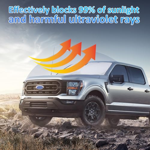 Windshield Sun Shades Sunshade for Ford F150 2021
