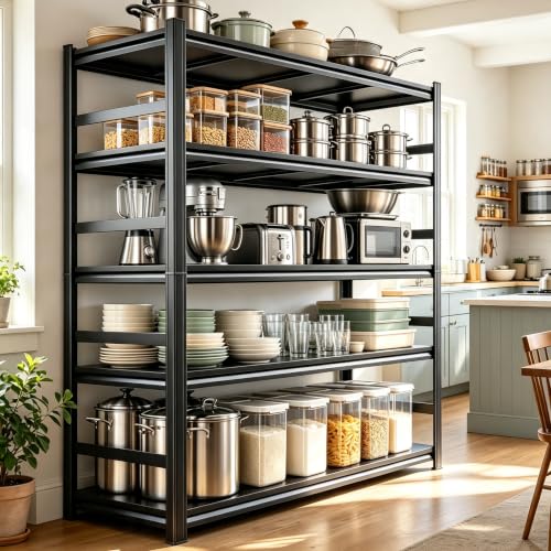 Garage Shelving 3000 LBS Adjustable Metal Storage Shelves