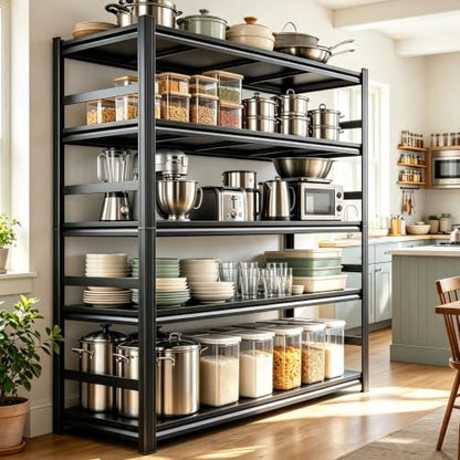 Garage Shelving 3000 LBS Adjustable Metal Storage Shelves
