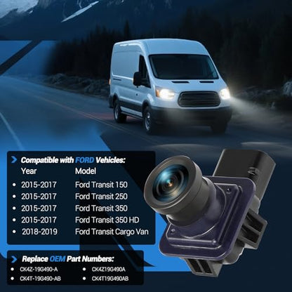 Backup Camera 170° HD Night Vision Waterproof