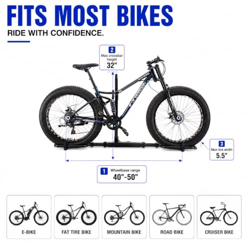 Platform Bike Rack for Car Hitch