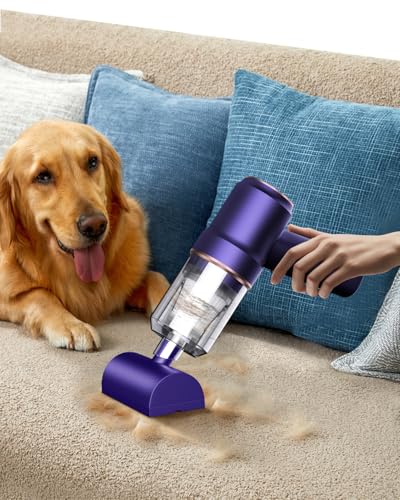 Mini Vacuum Cleaner Cordless with LED Light