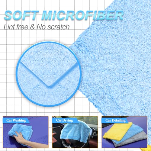 Car Wash Drying Towels (12 Count)