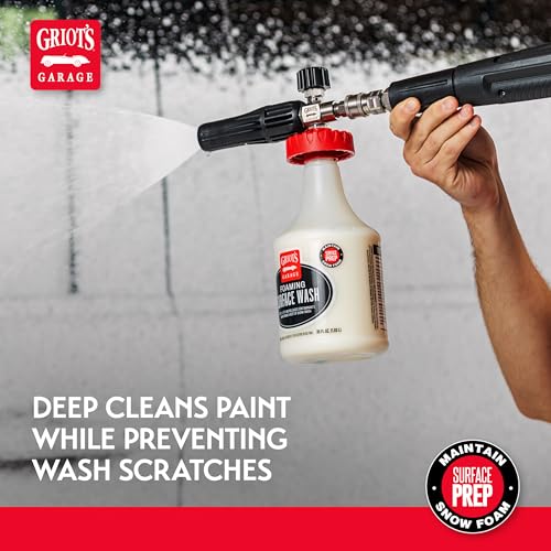 BOSS Foaming Surface Wash for Car Cleaning and Detailing (35 Fl Oz)