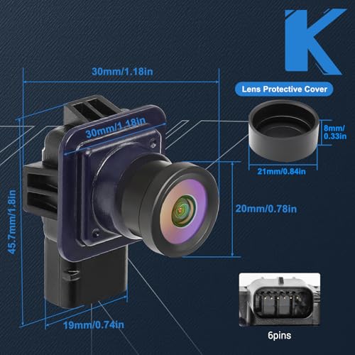 Backup Camera 170° HD Night Vision Waterproof