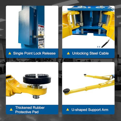 110V Two Post Car Lift 11