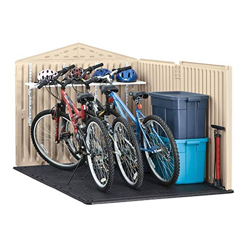Slide Lid Resin Outdoor Storage Shed