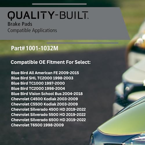 Rear Semi Metallic Brake Pads