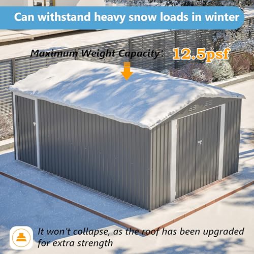 10x14 FT Outdoor Storage Shed