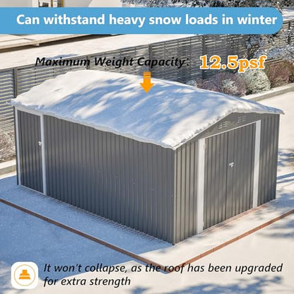 10x14 FT Outdoor Storage Shed
