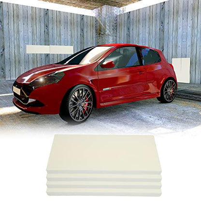 4pcs Car Garage Wall Guard Door Bumper Protector White