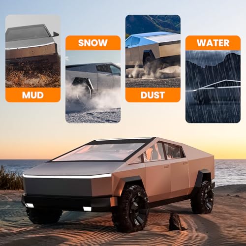 Wheel Fairing Delete Covers Fit for Tesla Cybertruck 2024 (4 Count)