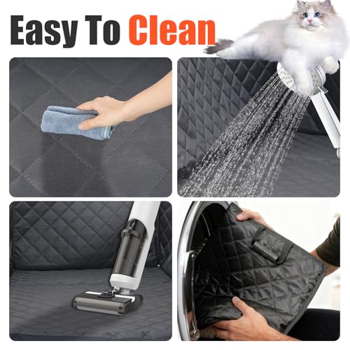 Dog Car Seat Cover with Hard Bottom