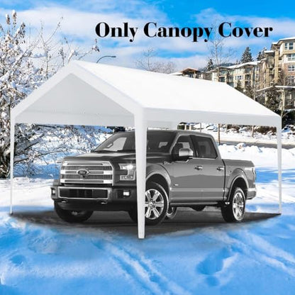 10 x 20 FT Carport Replacement Cover (192 Ounce)