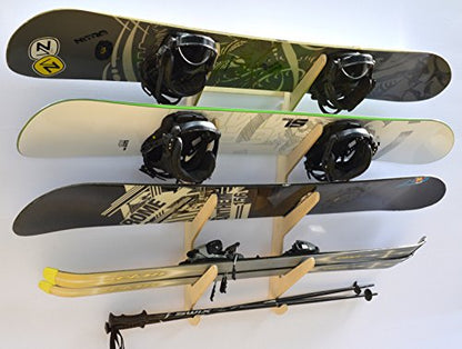 The Lifty Snowboard Wall Rack