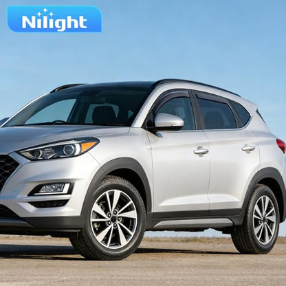 in Channel Rain Guards for Hyundai Tucson 2016 (4 Count)