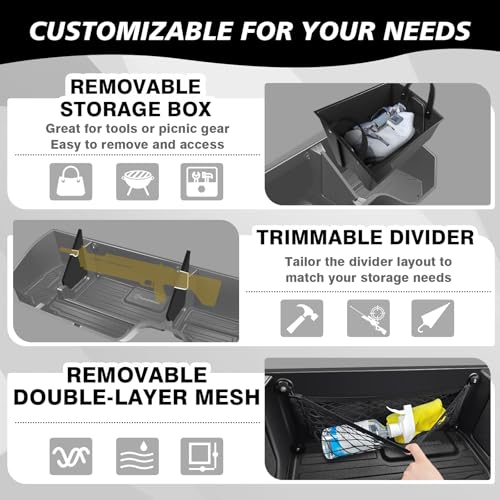 Under Seat Storage Box Fit for 2019
