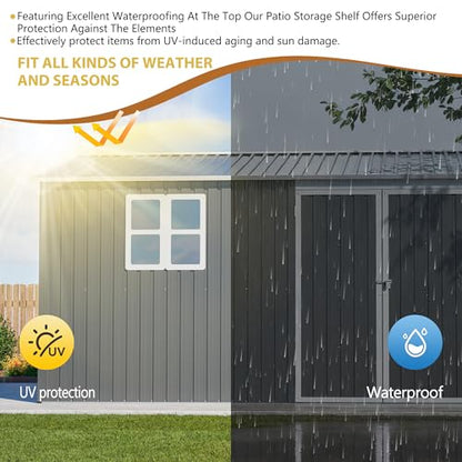 12x10 Ft Outdoor Storage Shed